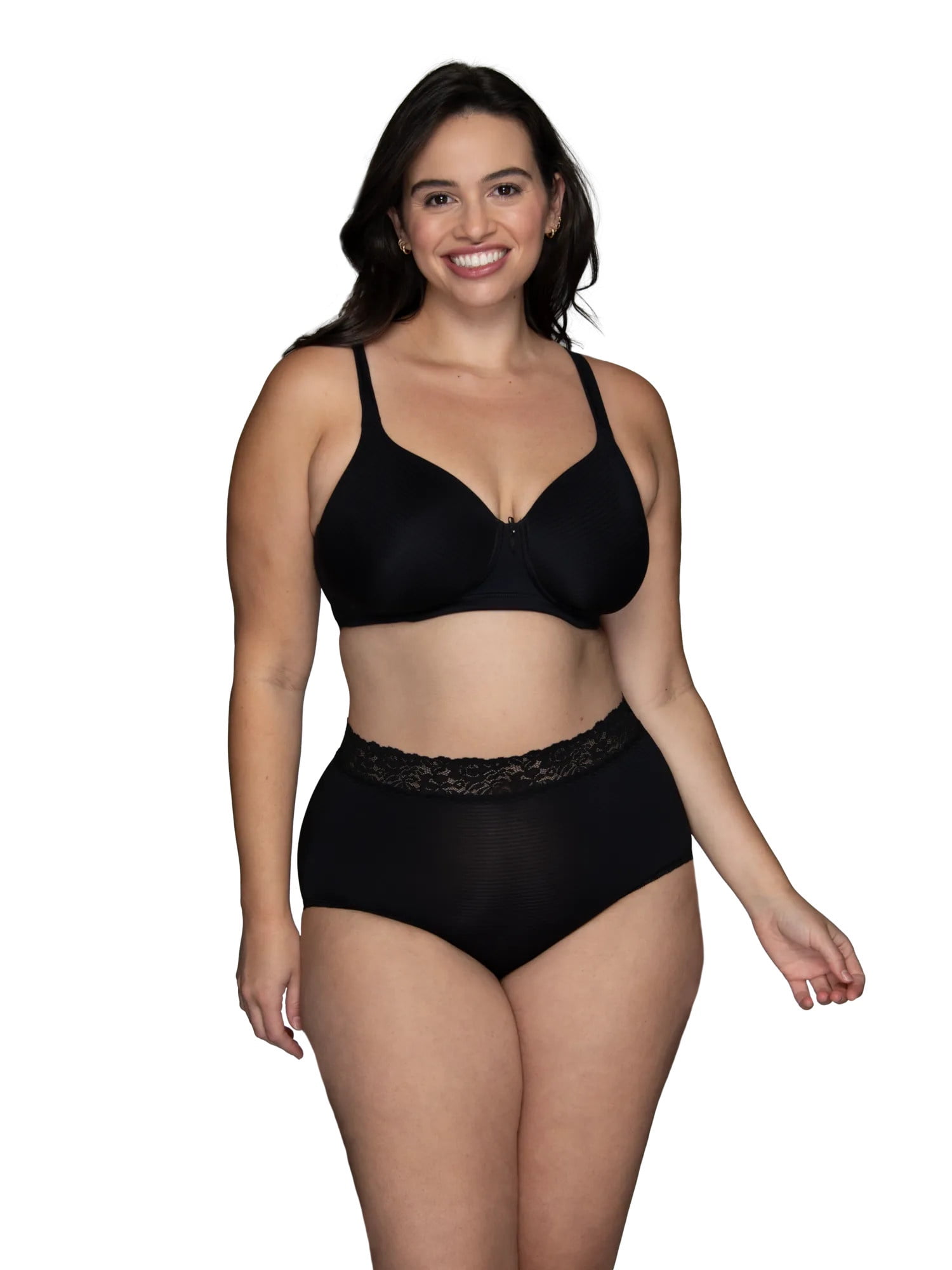 Vanity Fair Radiant Women's Wireless Bra - Full Coverage Comfort, T-Shirt Bra, Convertible Straps, Style 3472389