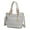 BM White, variant on MKF Collection Kissaten Shoulder Bag for Women, Vegan Leather Handbag Purse Top-Handle Crossbody Bag Tote Bag by Mia K
