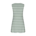 thumbnail image 4 of Ovzne Robes pour Femmes Robe Femmes Printemps et Été Vacances Bouton Col en V Robe à Bretelles Robe de Printemps Liquidation, 4 of 5