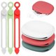 thumbnail image 1 of 1 Set Earbuds Storage Earbuds Covers Headset Box Headphones Pouches with Cable Ties, 1 of 1