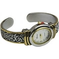thumbnail image 4 of Blekon Collections Japanese Quartz Women's 25mm Case Designed Metal Cuff Bangle Watch, 4 of 5