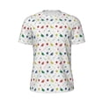 thumbnail image 5 of Wukai Happy Graduation Print Men's Short-Sleeved Mesh T-Shirt,Quick-Dry Short Sleeve Workout T-Shirt-5X-Large, 5 of 8