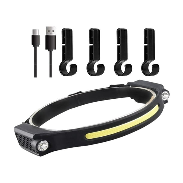 Faro Sensor de Movimiento Brillante Sunnimix COB para Trotar Camping USB Cómodo Elástico