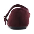 thumbnail image 4 of Ollio Women's Shoes Faux Suede Casual Mary Jane Light Ballet Flats F56SU, 4 of 6