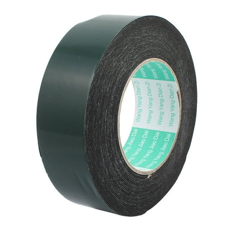 10M x 40mm x 1mm Dual-side Adhesive Shockproof Sponge Foam Tape Green