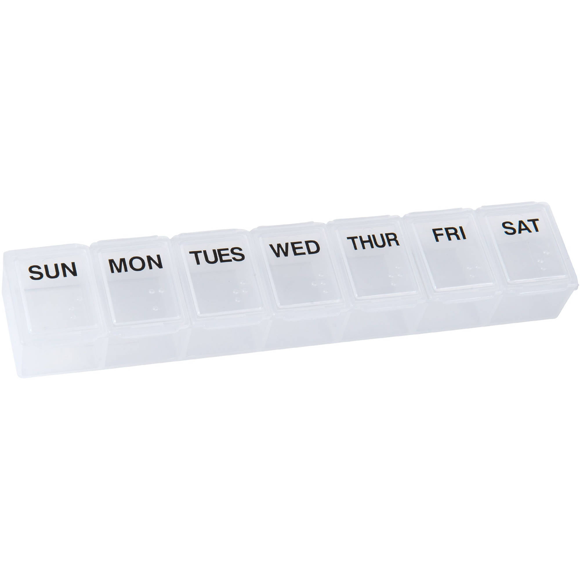Water Bottle & Portable Pill Organizer, 7 Day Pill Case + 8oz Cup