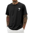 thumbnail image 2 of Men's Graphic T-Shirts Raglan Short Sleeve Crewneck Casual Summer Beach Wear Athletic Tee Shirts, 2 of 5
