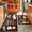ColorA, variant on 2‑Piece Farmhouse Red Apple Kitchen Mat Set, 48x17in & 28x17in, Non‑Slip Rubber Backing Quick‑Drying Runner Rugs for Bathroom Bedroom Living Room Porch Laundry Home Decor