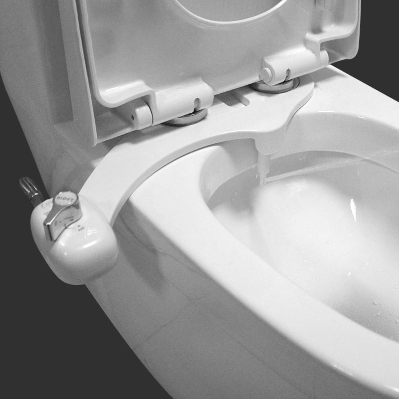 NonElectric Bidet Toilet Seat SelfCleaning Nozzle Adjustable Butt