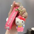 thumbnail image 1 of Llavero Kawaii Sanrios de dibujos animados, llaveros de Hello Kittys, llaveros de gato, llaveros de coche, mochila, adornos colgantes, joyería, regalos de navidad YAOSANBAO BAO unisex, 1 of 2