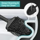 thumbnail image 2 of AYAOQIANG Paquete de 2 Escobilla de Baño con Soporte de Secado Ventilado, Cepillo de Silicona para Inodoro, Kit de Cepillo para Tazón de Limpieza de Baño, Cepillo de Baño de Limpieza Resistente, Negro, 2 of 7