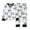 White, variant on Byoo Big Boys Outfit Set Crab Graphic Long Sleeve Pullover Shirt Pants 2PC Pj Sets Comfortable Kids Sleepwear