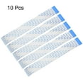 thumbnail image 2 of Uxcell 5.9" 0.03'' Pitch 28 Pins FPC FFC Flexible Ribbon Cable (B type) Plastic Multicolored 10Pcs, 2 of 4