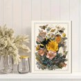 thumbnail image 2 of Bumblebee Floral Canvas Wall Art 15.75x11.81 Inches, 2 of 8