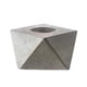 thumbnail image 2 of Mesa para hoguera, cuenco para llamas, diseño geométrico, gris, bajo humo, para acampar, cuenco para fogata para balcón, exterior, interior, exterior Zulema Pozo de fuego de mesa, 2 of 8