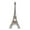 Silver, variant on SHISUYAN Eiffel Tower Model with LED Glowing Function for Home Decor Silver Color Zinc Alloy and Plastic 6 Inches