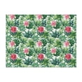 thumbnail image 4 of KLL Succulents 1 Print Fleece Throw Blanket, Horizontal Fleece Bedding Cute Soft Blankets Comfy Fleece Flannel Plush Home Decor for Couch & Bed -60"x50", 4 of 9