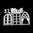 thumbnail image 3 of de 2 troqueles  de ventana de gato para cama de Courtyard Life para plantillas en relieve, papel para tarjetas, Gloria Troqueles de corte de tarjetas de álbum, 3 of 9