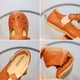 thumbnail image 4 of Zapatos de cuero de verano para niños y niñas, zapatos retro con agujeros y suela suave para niños, zapatos casuales, 4 of 5