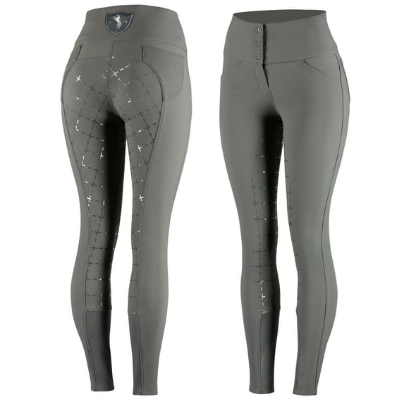 Horze Womens Desiree Silicone Full Seat Hybrid Breeches
