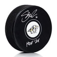 thumbnail image 1 of Shea Weber Rondelle de Hockey de Nashville Autographiée avec Note HOF, 1 of 2
