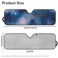 thumbnail image 3 of Psesaysky Car Windshield Sunshade Blue Starry Sky, Blocks Sun Visor Protector Foldable Sun Shield Keep Your Vehicle Cool, Fits Windshields of Car Off-road Vehicle, 3 of 7