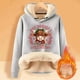 thumbnail image 2 of WILLBEST Sudadera de Mujer con Capucha y Estampado de Vaca Navideña XX-Grande, 2 of 4