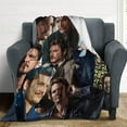 thumbnail image 4 of Cool #1 Pedro Pascal Blanket Ultra Soft Flannel Fleece Blanket Stylish Bedroom Living Room Sofa Warm Blanket All Season Use 30"*40"（76 * 100cm）, 4 of 6