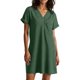 thumbnail image 1 of WILLBEST Vestidos De Verano Para Mujer, Vestido Playero De Lino De Color Liso Con Mangas Cortas Y Cuello En V, Ligero, Transpirable Y Elegante, Informal, Para Vacaciones, Viajes Y Uso Diario., 1 of 3