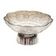 thumbnail image 1 of Frutero con pedestal, frutero con base, bandeja de cocina, mesa de comedor creativa Blanco y Plata, 1 of 9