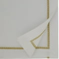 thumbnail image 2 of Saro Lifestyle Embroidered Border Design Table Runner, 2 of 3