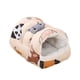 thumbnail image 1 of Cama cueva para mascotas, cama para gatos, otoño/invierno, cálida, casa para perros pequeños, portátil y acogedora para interiores Estilo B, 1 of 4