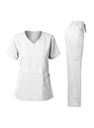 Just Love Women's Scrub Sets Medical Scrubs (Mock Wrap) - Comfortable and  Professional Uniform in