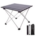 thumbnail image 1 of Mesa plegable para exteriores, mesa de camping de aluminio compacto y ligero con Labymos Mesa de aluminio, 1 of 7