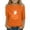 #A12-Orange, variant on Abcomgle Girls Halloween Shirts 5t Spooky Pumpkin Graphic Tshirts for Girls Crewneck 3/4 Raglan Sleeve Tee Shirts for Girls Fall Funny Cute Top for Girls,12-13 Years