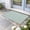 SkyBlue Auqamarin Beige, variant on Purple Door Mat Indoor Outdoor, Grid Checkered Plaid Gingham Lattice Trellis Non Slip Welcome Mat with Rubber Backing, Absorbent Fabric Front Door Mats Entryway Rug for Home Patio Entrance 24"x36"