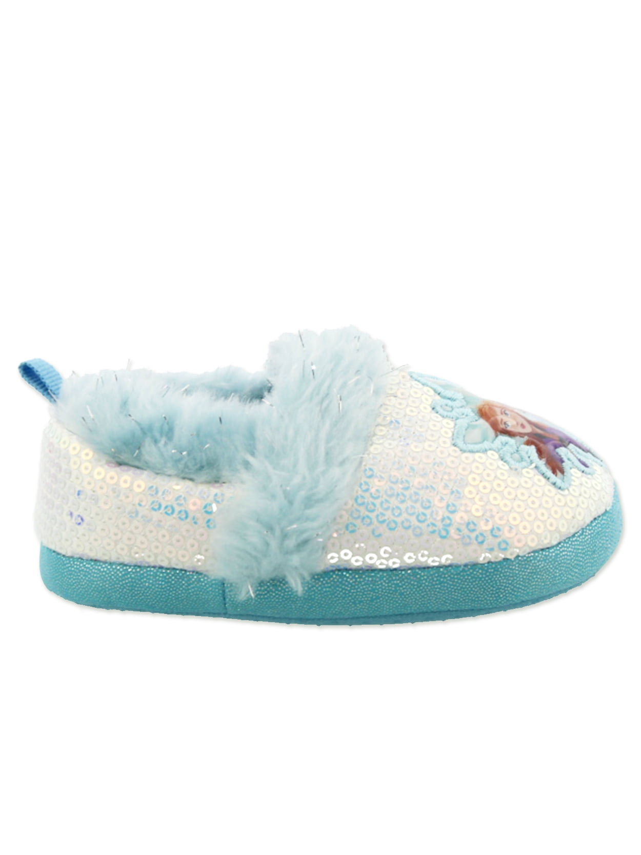 Disney Frozen 2 Elsa Anna Girls Toddler Plush A Line Slippers