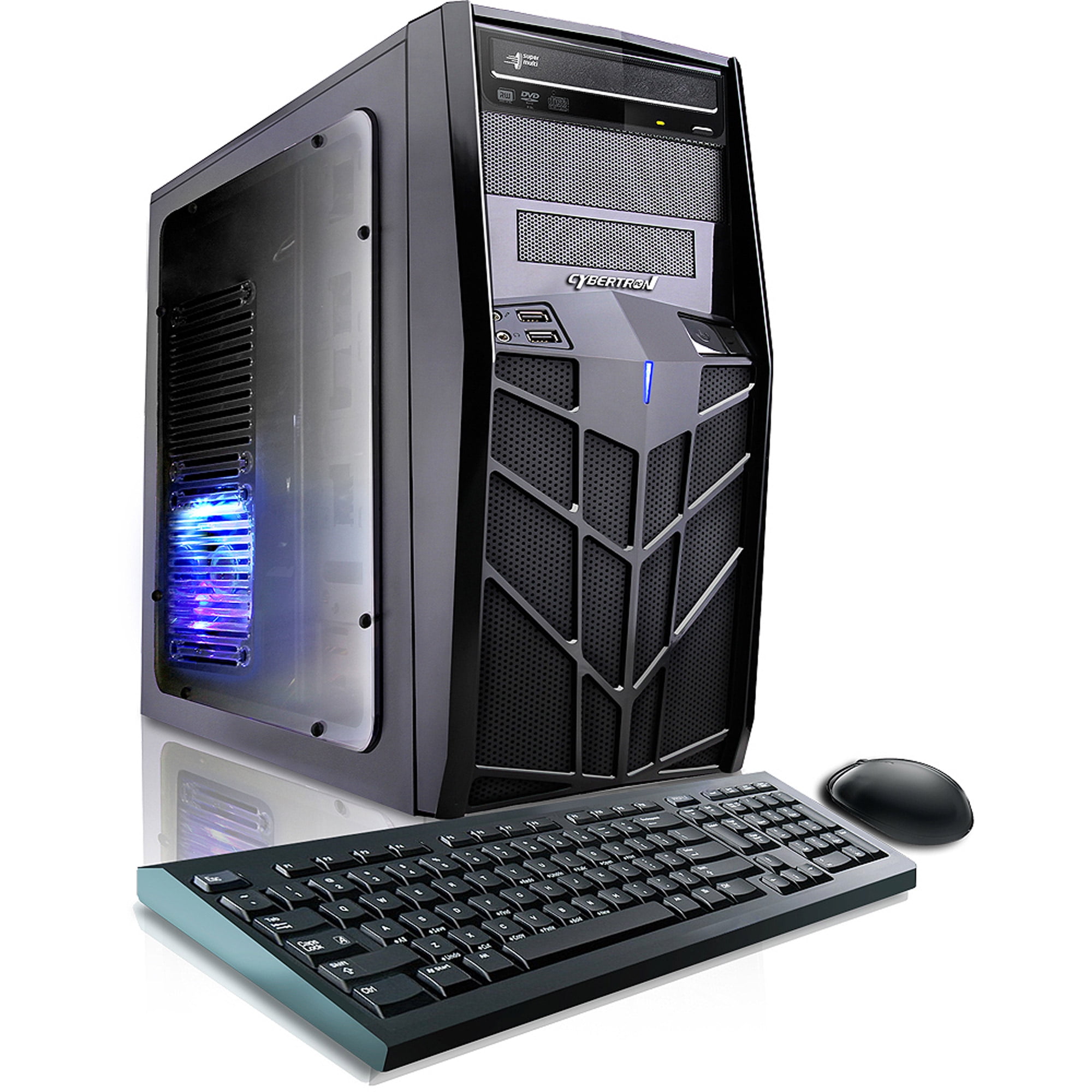 CybertronPC Trooper-X6 Desktop PC with AMD A4-6300 Dual-Core Processor, 8GB Memory, 1TB Hard Drive and Windows 8.1... by CybertronPC