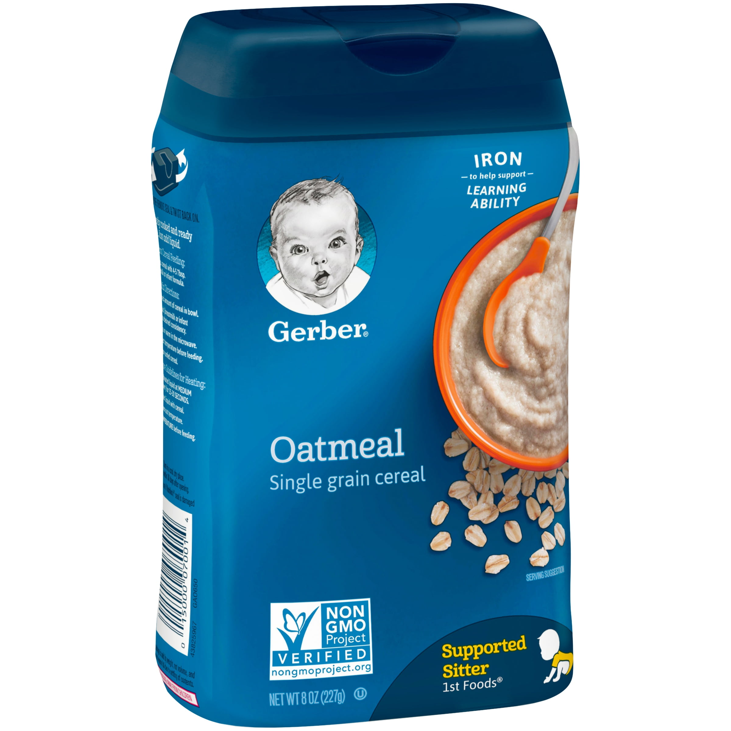 gerber oatmeal walmart