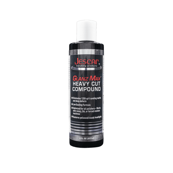 Jescar GlanzMax Heavy Cut Compound, 8 oz