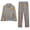 Orange, variant on Tnhcen 2025 Women Cartoon Print Pajama Lounge Set Long Sleeve Sleepwear Nightwear 2 Piece Pjs