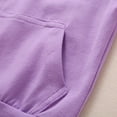 thumbnail image 6 of Kids Cotton Tracksuit Set 2-Piece, Purple Hoodie & Joggers for Kids to Big Kid, Unisex Boys Girls Casual Play Outfit,Size 2 T, 6 of 7