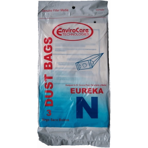 Type N Eureka Vacuum Cleaner Replacement Bag (10pack)