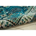 thumbnail image 5 of Nourison Aria Teal Area Rug AR003 7'10" x 10', 5 of 5