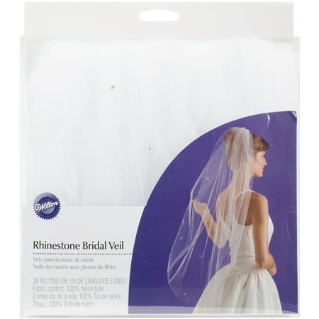 Wilton Rhinestone Bridal Veil
