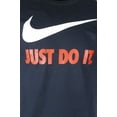 thumbnail image 3 of Nike Men's Short Sleeve Just Do It Swoosh Graphic Active T-Shirt Navy M, 3 of 3