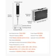 thumbnail image 5 of KFFKFF Portable Ultrasonic Homogenizer with Titanium Alloy Probe, 30KHz Frequency, 50-300ml Capacity, Versatile Handheld and Desktop Use, Cell Disruptor Mixer with Stand, 5 of 9