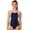 Navy, variant on Ticikt Girls One Piece Swimsuits Color Block Bathing Suit Kids Swimwear for Beach,Color:Pink,Size:6XL