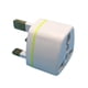 thumbnail image 3 of Adaptador de enchufe de UE a Reino Unido, enchufe europeo de viaje, enchufes estándar de Gran Bretaña (blanco) Ehuebsd Para estrenar, 3 of 9