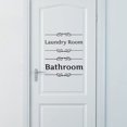 thumbnail image 4 of Adhesivo de pared Kaariss para baño, baño e inodoro, 4 of 4